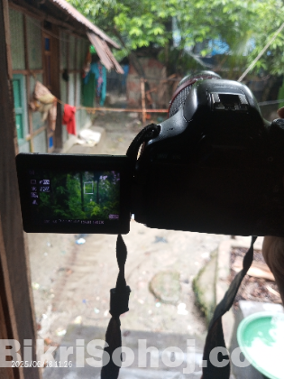 Canon 600d with 2 lens
